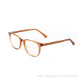 Luxury Italian Fashion Customizable Japan Design Unisex Acetate Glasses Eyewear